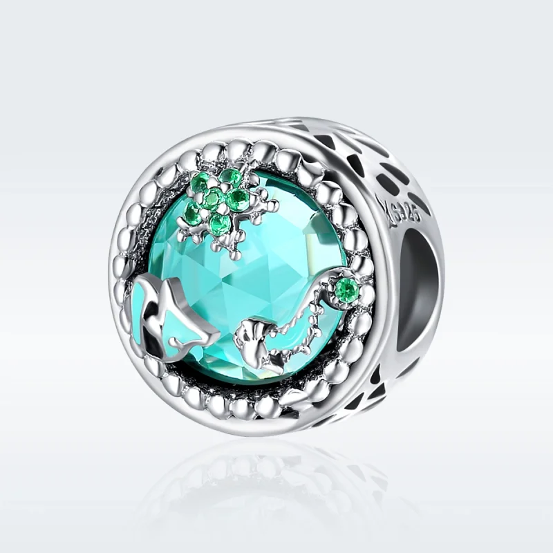 (Bild für) Silberner Bright Stars-Charm im Pandora-Stil - SCC246 - Ansicht 2