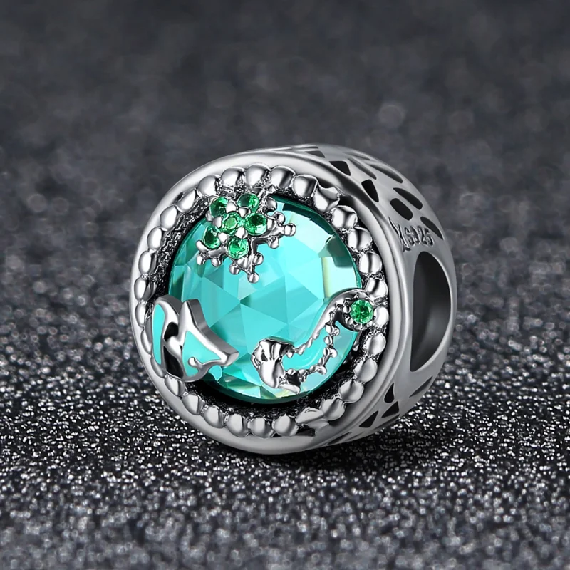 (Bild für) Silberner Bright Stars-Charm im Pandora-Stil - SCC246 - Ansicht 3