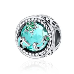 (Bild für) Silberner Bright Stars-Charm im Pandora-Stil - SCC246