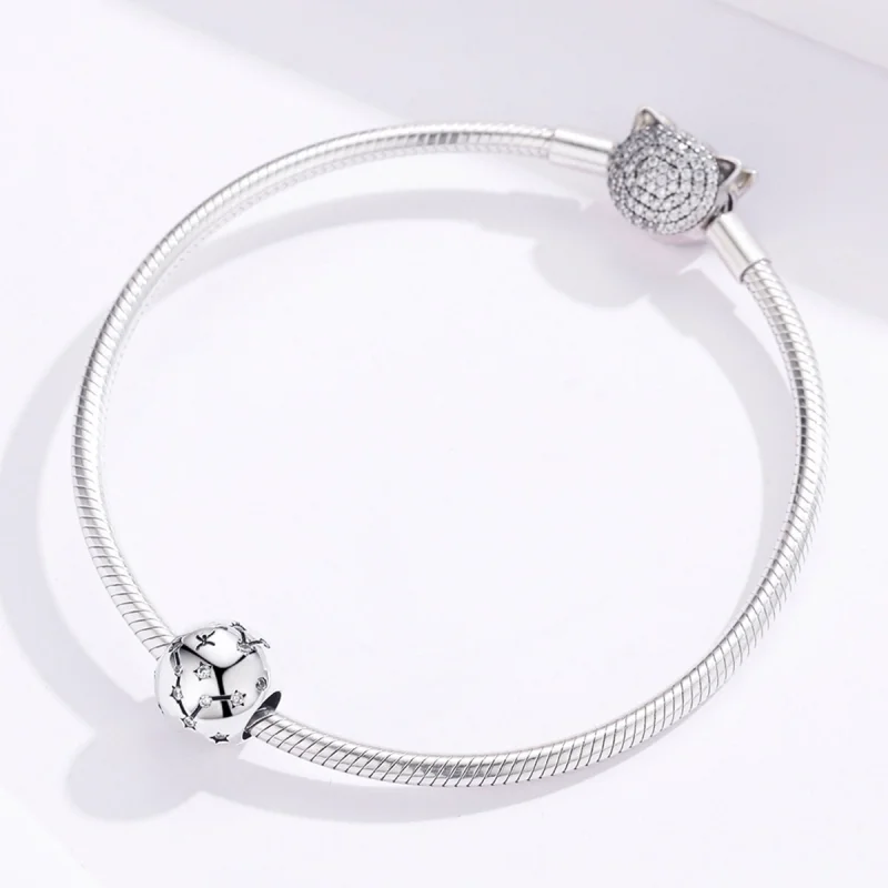 (Bild für) Silberner Fische-Charm im Pandora-Stil - SCC1218-12 - Ansicht 5