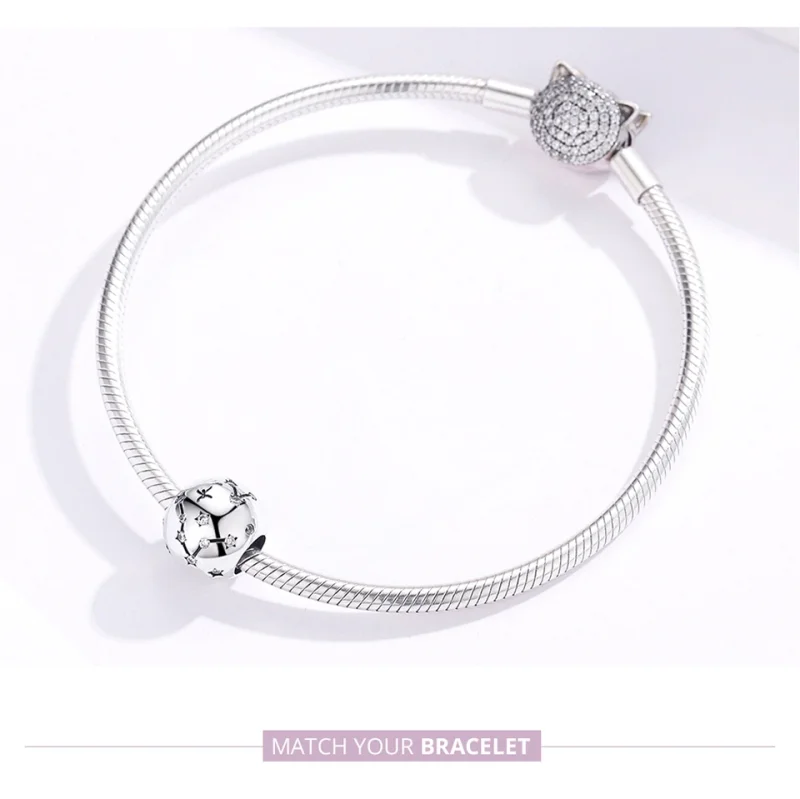 (Bild für) Silberner Fische-Charm im Pandora-Stil - SCC1218-12 - Ansicht 8