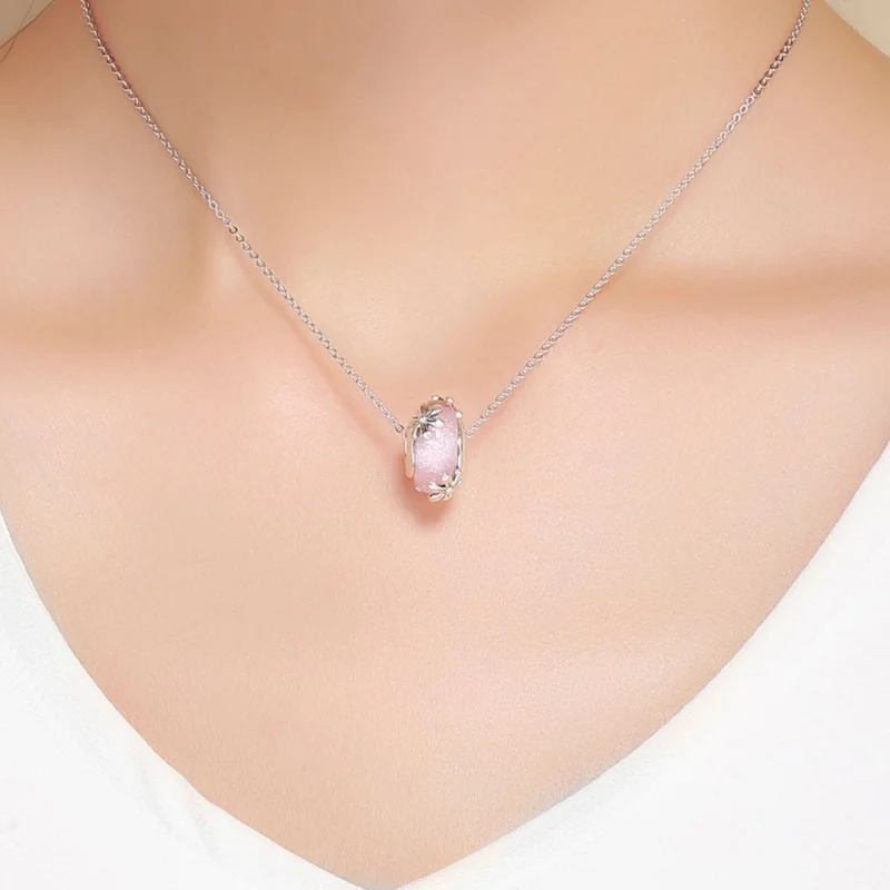 (Bild für) Silberner Frühlingsblumen-Charm im Pandora-Stil - SCC860 - Ansicht 5