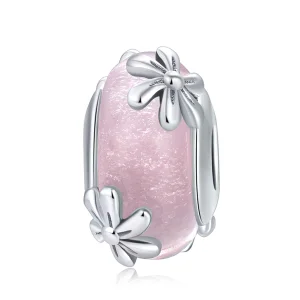 (Bild für) Silberner Frühlingsblumen-Charm im Pandora-Stil - SCC860