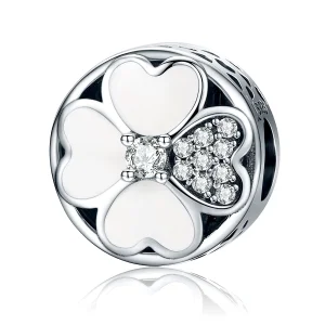 (Bild für) Silberner „Happy Petals“-Charm im Pandora-Stil - SCC250