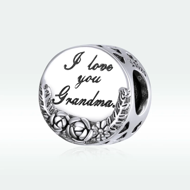 (Bild für) Silberner „I Love You Grandma Gigi“-Charm im Pandora-Stil - SCC1762 - Ansicht 5