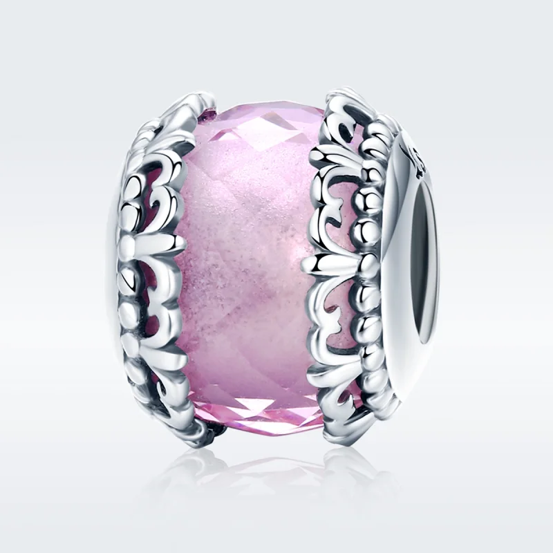 (Bild für) Silberner Iris-Charm im Pandora-Stil - SCC711 - Ansicht 3