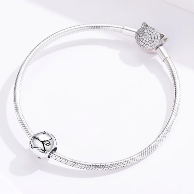 (Bild für) Silberner Krebs-Charm im Pandora-Stil - SCC1218-4 - Ansicht 4