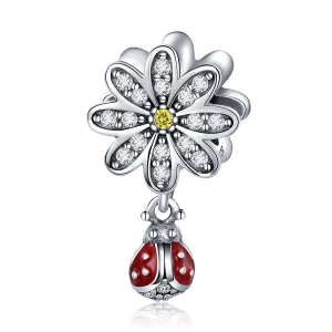 (Bild für) Silberner „Ladybird's Story“-Charm im Pandora-Stil - SCC727