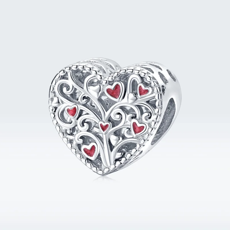 (Bild für) Silberner Lebensbaum-Charm im Pandora-Stil - BSC279 - Ansicht 5