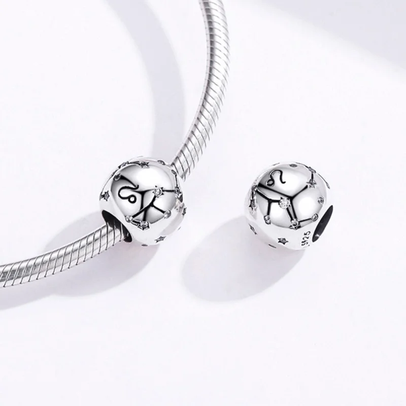 (Bild für) Silberner Löwe-Charm im Pandora-Stil - SCC1218-5 - Ansicht 7