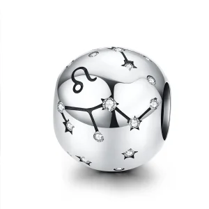 (Bild für) Silberner Löwe-Charm im Pandora-Stil - SCC1218-5