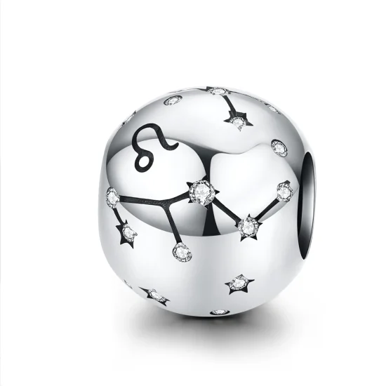 (Bild für) Silberner Löwe-Charm im Pandora-Stil - SCC1218-5