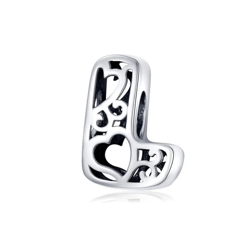 (Bild für) Silberner Magic-Buchstabe-L-Charm im Pandora-Stil - SCC1229-L
