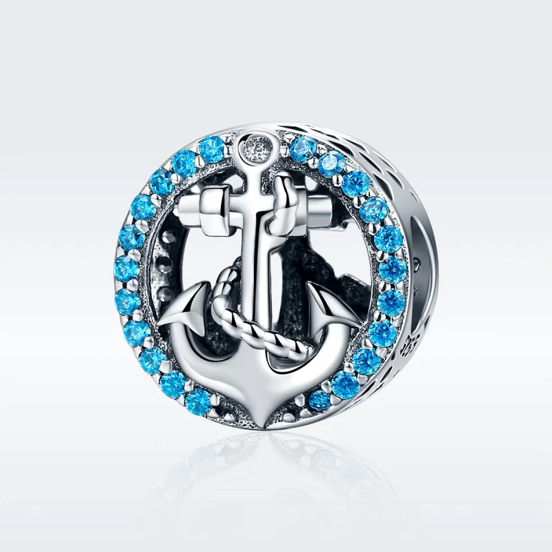 (Bild für) Silberner „Ocean Journey“-Charm im Pandora-Stil - SCC148 - Ansicht 2