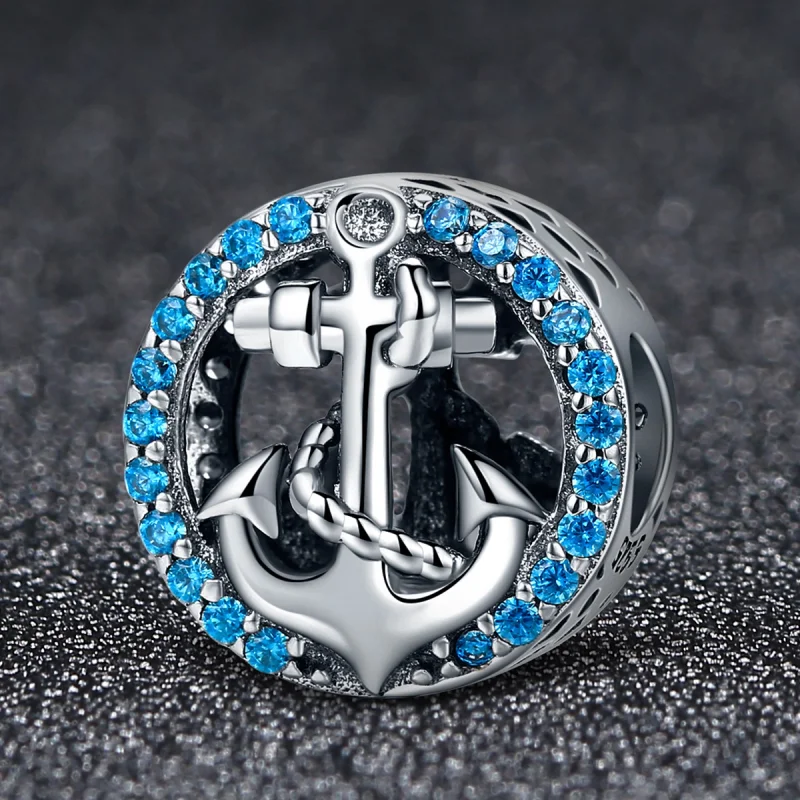 (Bild für) Silberner „Ocean Journey“-Charm im Pandora-Stil - SCC148 - Ansicht 3