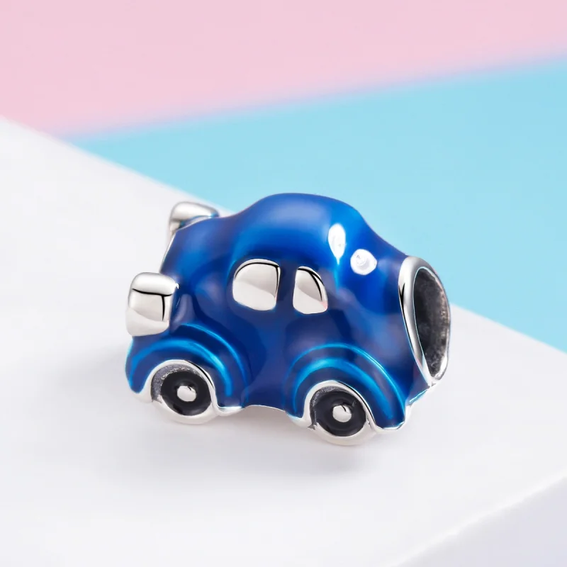 (Bild für) Silberner Oldtimer-Charm im Pandora-Stil - SCC957 - Ansicht 2