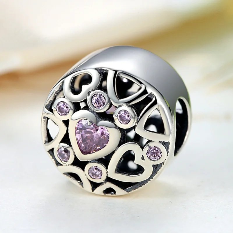(Bild für) Silberner psychischer Charm im Pandora-Stil - SCC054 - Ansicht 3
