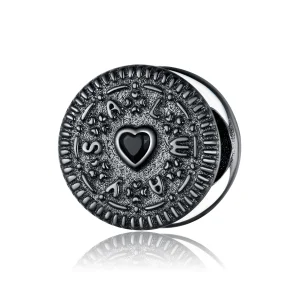 (Bild für) Silberner Sandwich-Keks-Charm im Pandora-Stil - BSC352
