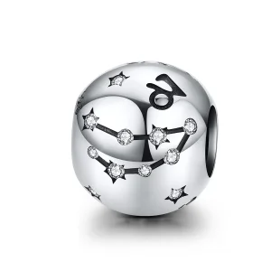 (Bild für) Silberner Steinbock-Charm im Pandora-Stil - SCC1218-10
