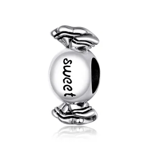 (Bild für) Silberner „Sweet Candy“-Charm im Pandora-Stil - BSC353