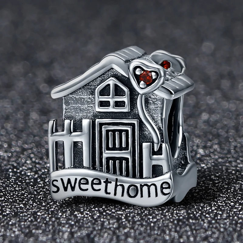 (Bild für) Silberner Sweethome-Charm im Pandora-Stil - SCC416 - Ansicht 2