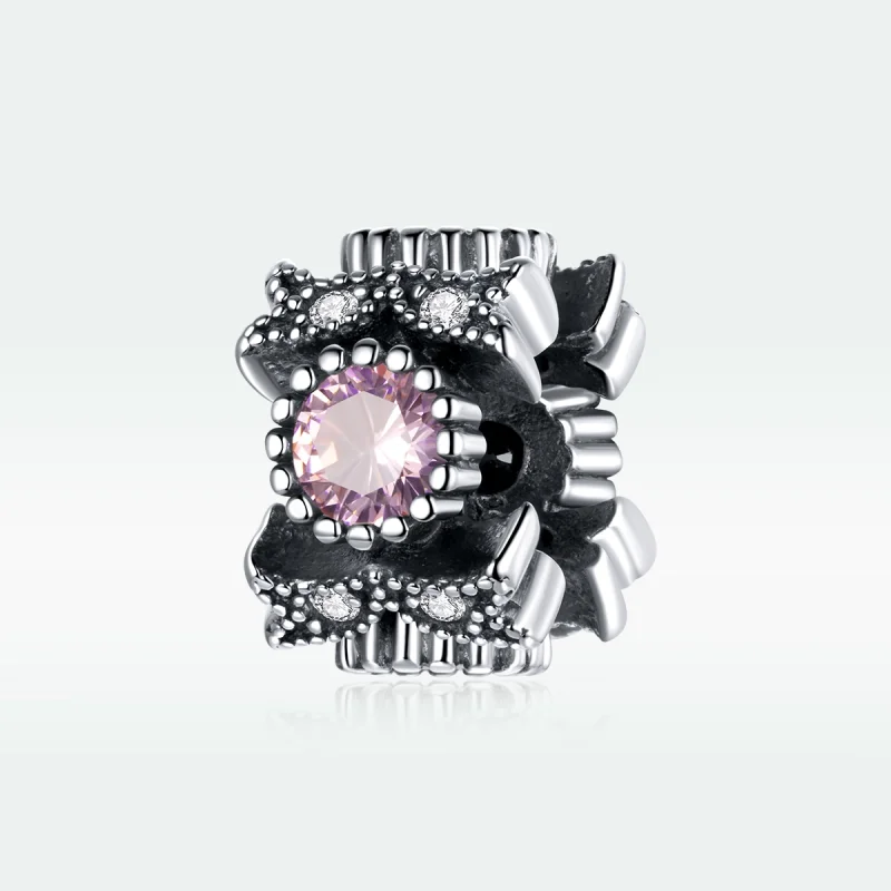 (Bild für) Silberner „Victoria's Heartbeat“-Charm im Pandora-Stil - SCC1784 - Ansicht 5
