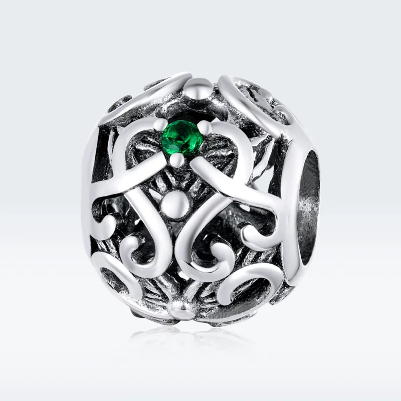 (Bild für) Silberner Vintage-Kreuz-Charm im Pandora-Stil - SCC1511 - Ansicht 5