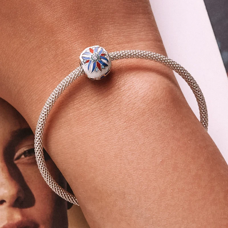 (Bild für) Skarabäus-Lotus-Charm im Pandora-Stil - SCC2254 - Ansicht 6
