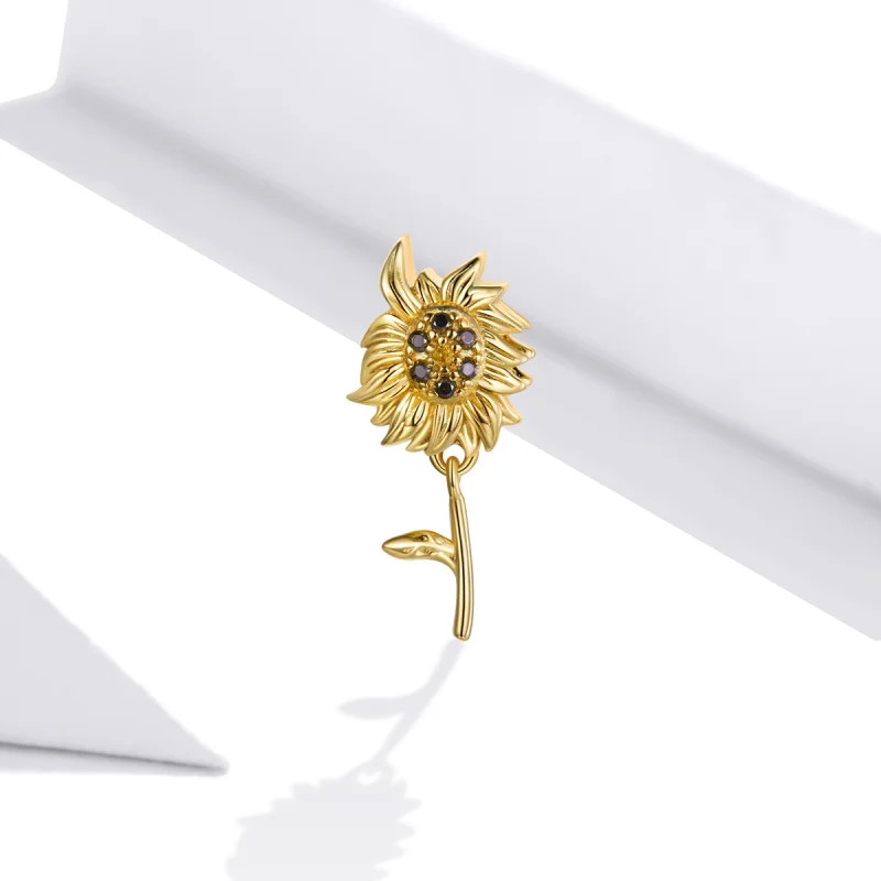(Bild für) Sonnenblumen-Charm im Pandora-Stil - BSC425 - Ansicht 2