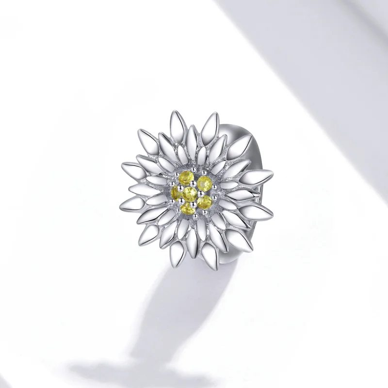 (Bild für) Sonnenblumen-Charm im Pandora-Stil - SCC1765 - Ansicht 2