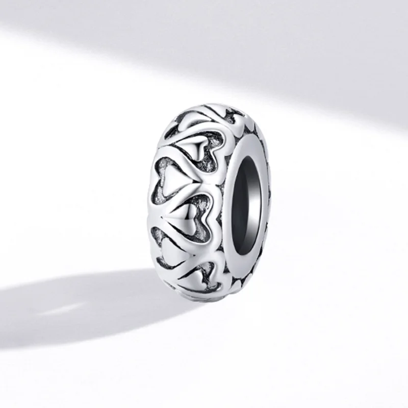 (Bild für) Spacer-Charm „Lace Love“ im Pandora-Stil - SCC1949 - Ansicht 2