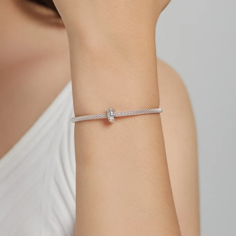 (Bild für) Spacer-Charm „Lace Love“ im Pandora-Stil - SCC1949 - Ansicht 5