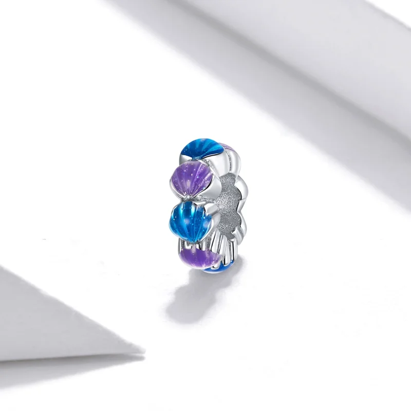 (Bild für) Spacer-Charm „Traummuschel“ im Pandora-Stil - BSC431 - Ansicht 2