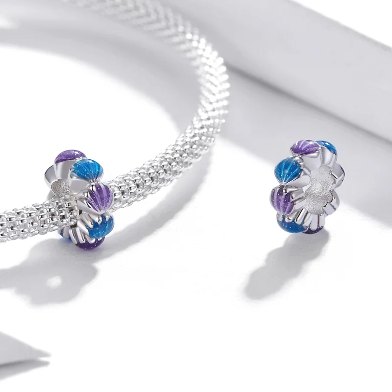 (Bild für) Spacer-Charm „Traummuschel“ im Pandora-Stil - BSC431 - Ansicht 4