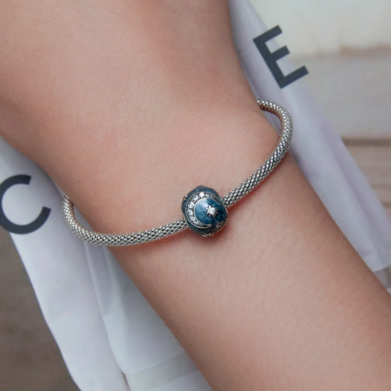 (Bild für) Stern-Galaxie-Charm im Pandora-Stil - SCC2368 - Ansicht 6