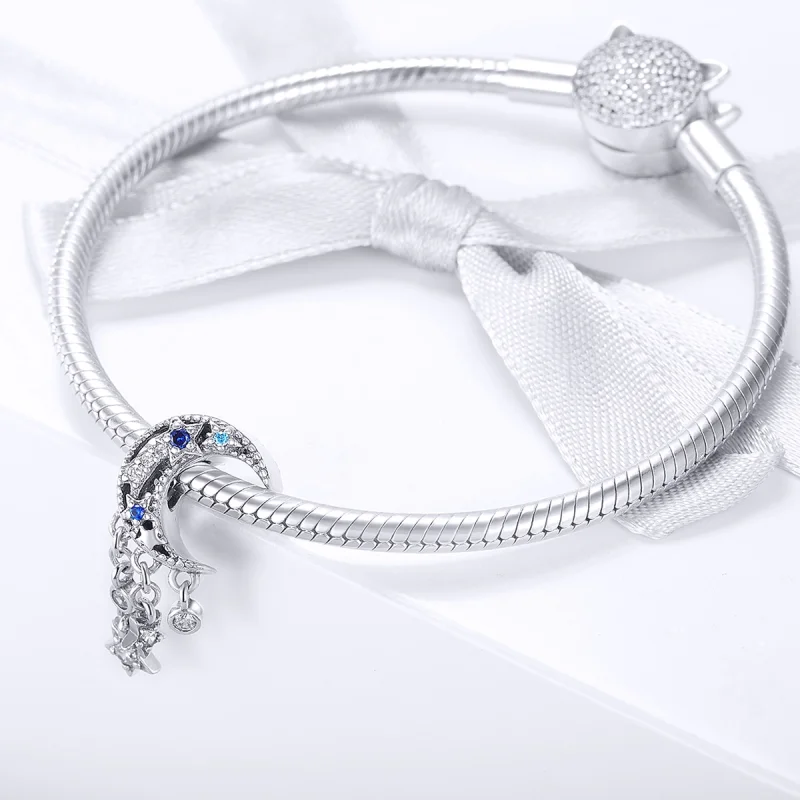 (Bild für) Sternenhimmel-Charm im Pandora-Stil - BSC023 - Ansicht 3