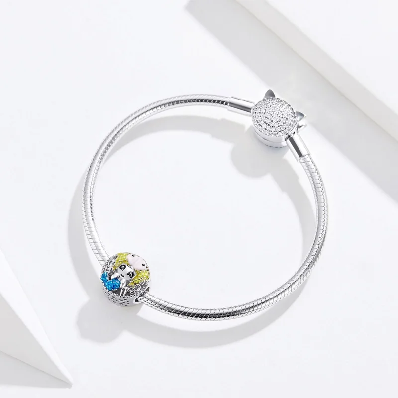 (Bild für) Sternzeichen-Charm im Pandora-Stil - BSC088 - Ansicht 3