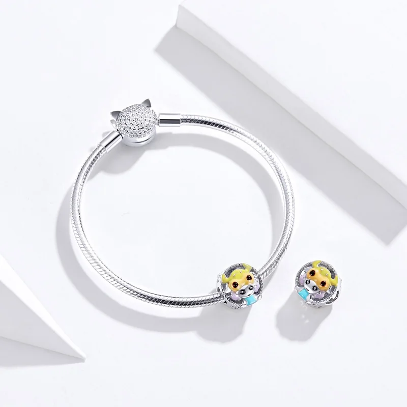 (Bild für) Stier-Charm im Pandora-Stil - BSC090 - Ansicht 4