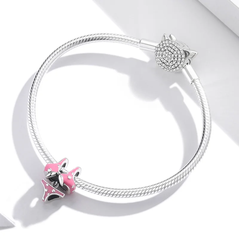 (Bild für) Strand-Bikini-Charm im Pandora-Stil - SCC1910 - Ansicht 3
