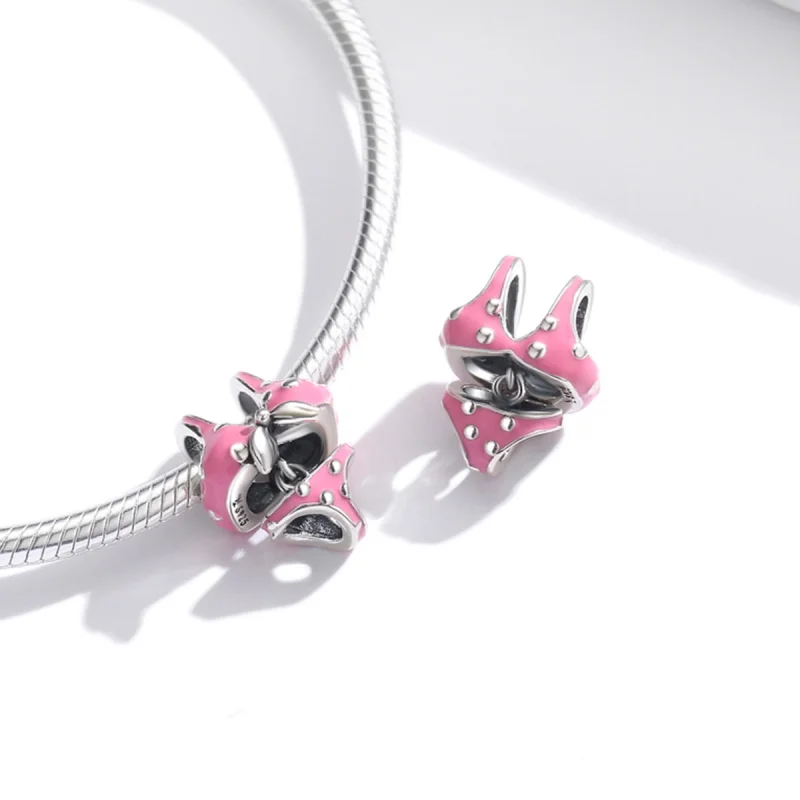 (Bild für) Strand-Bikini-Charm im Pandora-Stil - SCC1910 - Ansicht 4