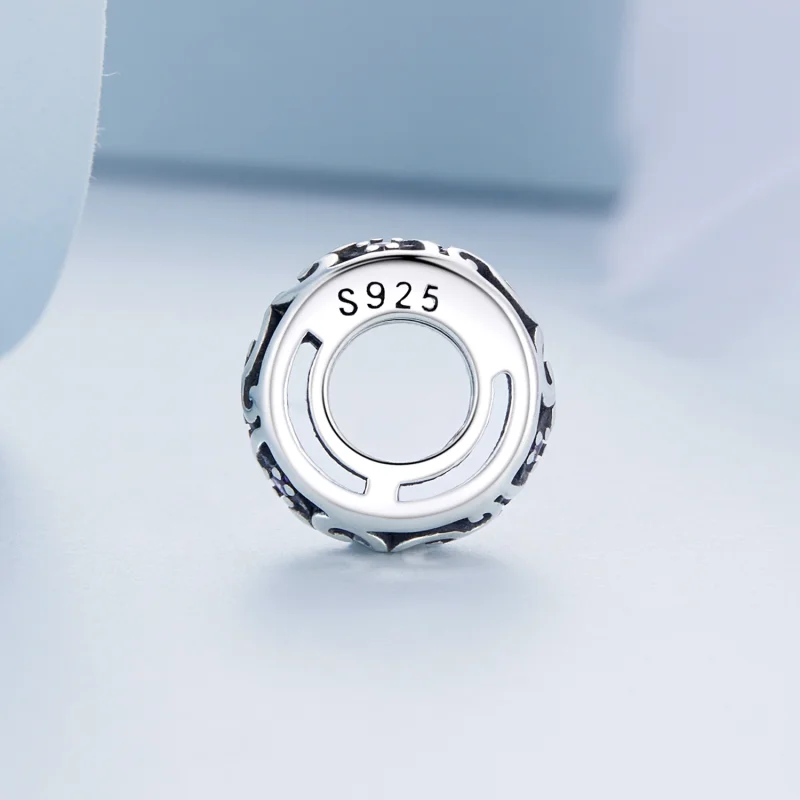 (Bild für) Streamer-Spacer-Charm im Pandora-Stil - BSC639 - Ansicht 3