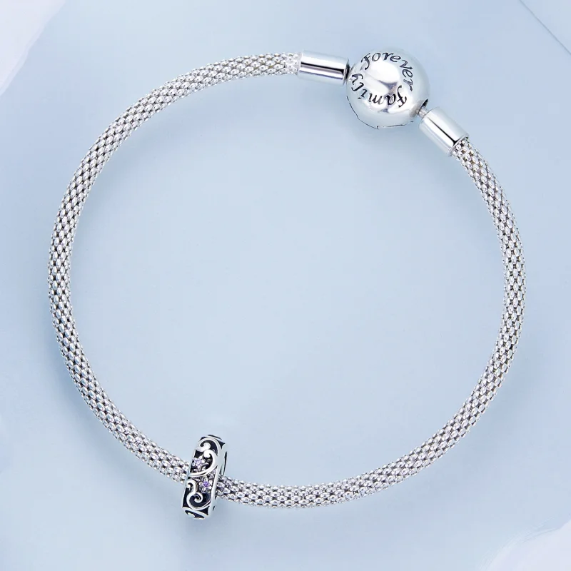 (Bild für) Streamer-Spacer-Charm im Pandora-Stil - BSC639 - Ansicht 4