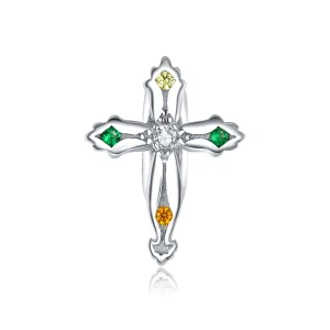 (Bild für) Thanksgiving-Kreuz-Charm im Pandora-Stil - BSC343