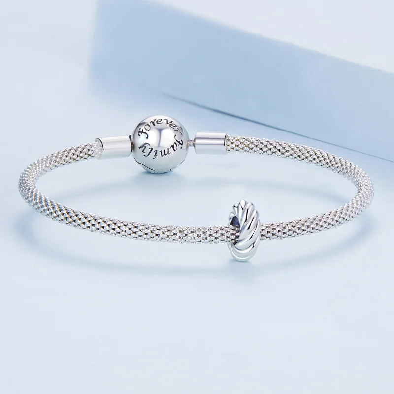 (Bild für) Twist-Spacer-Charm im Pandora-Stil - BSC698 - Ansicht 5