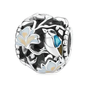 (Bild für) Vögel und Blumen im Pandora-Stil - SCC2194