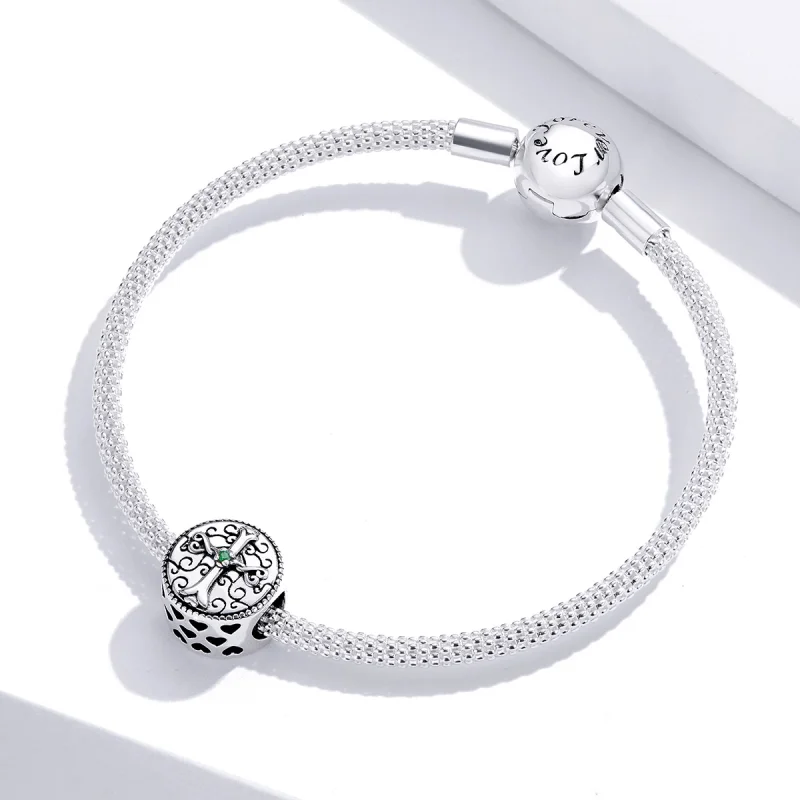 (Bild für) Vintage-Kreuz-Charm im Pandora-Stil - SCC1510 - Ansicht 3
