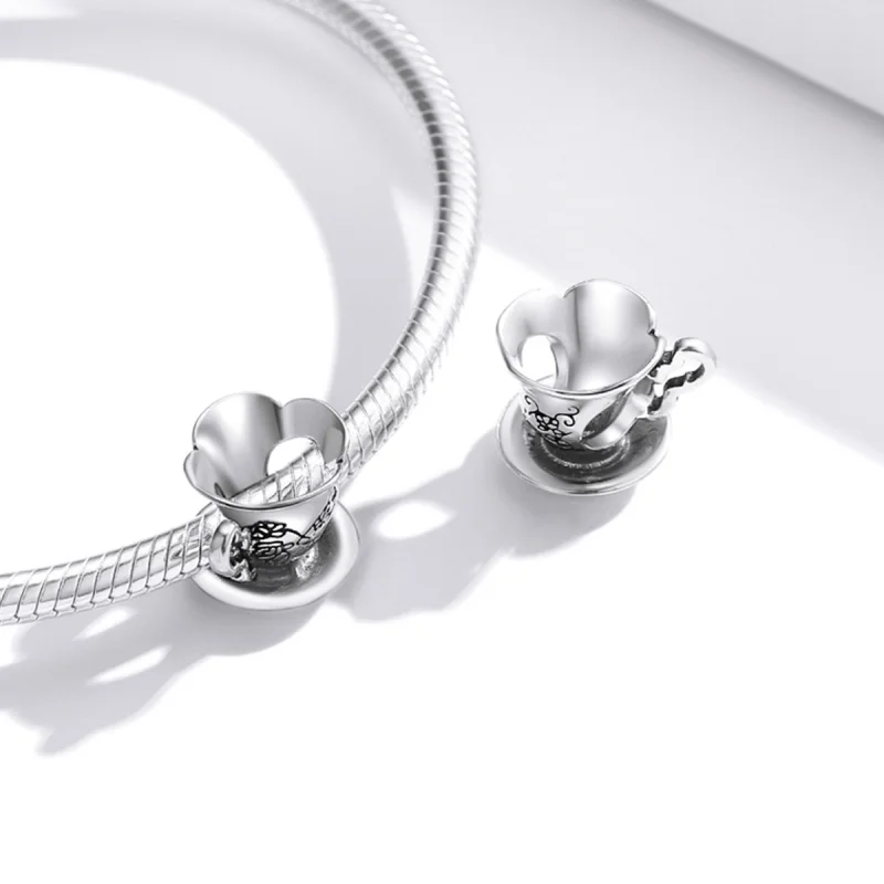 (Bild für) Vintage-Teetassen-Charm im Pandora-Stil - SCC1899 - Ansicht 4