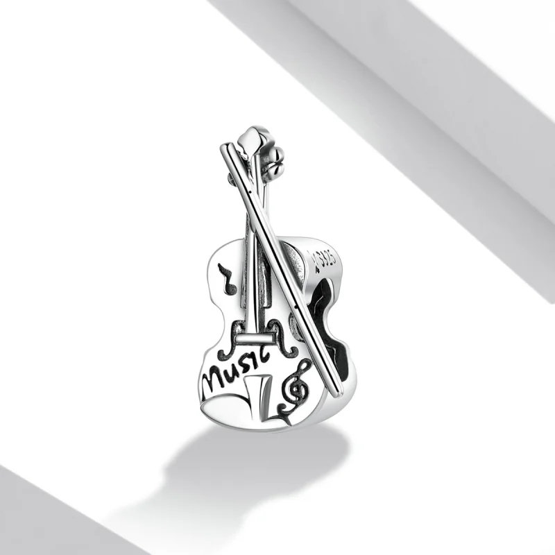 (Bild für) Vintage-Violine-Charm im Pandora-Stil - SCC2077 - Ansicht 2