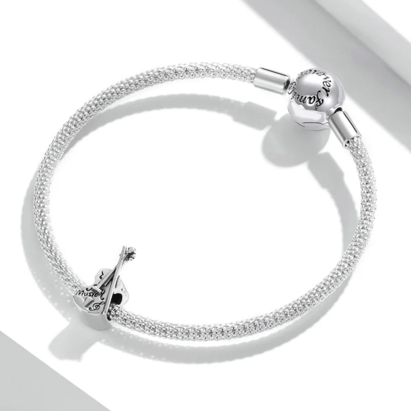 (Bild für) Vintage-Violine-Charm im Pandora-Stil - SCC2077 - Ansicht 3