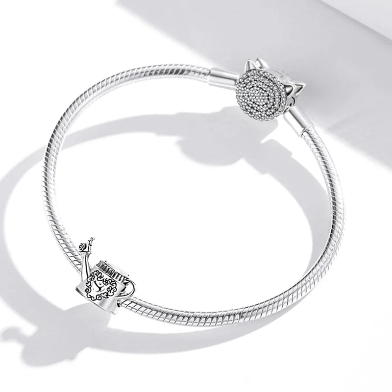 (Bild für) Vintage-Wasserkocher-Charm im Pandora-Stil - SCC1923 - Ansicht 3